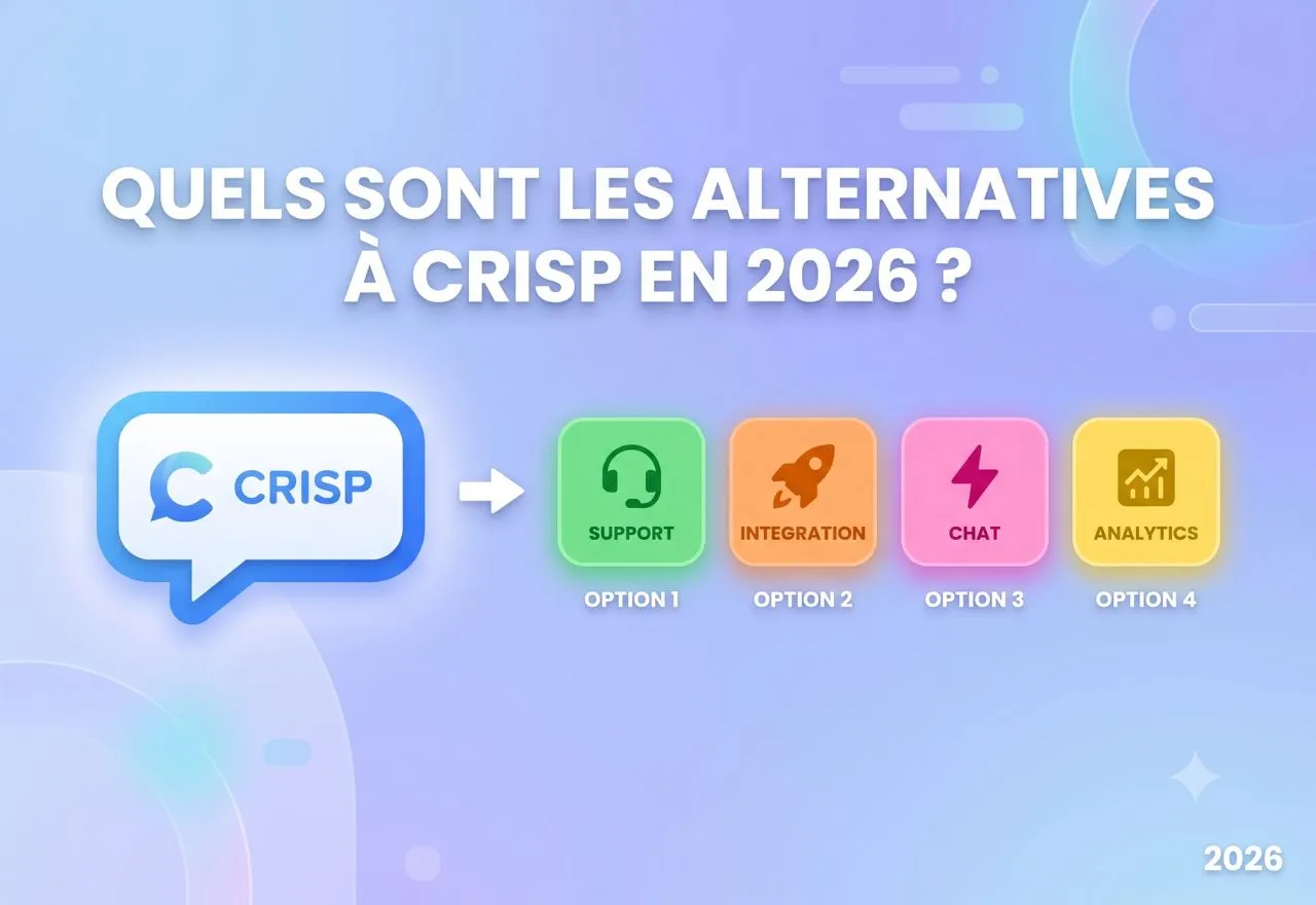 Image de couverture pour Quels sont les alternatives à Crisp en 2026 ?