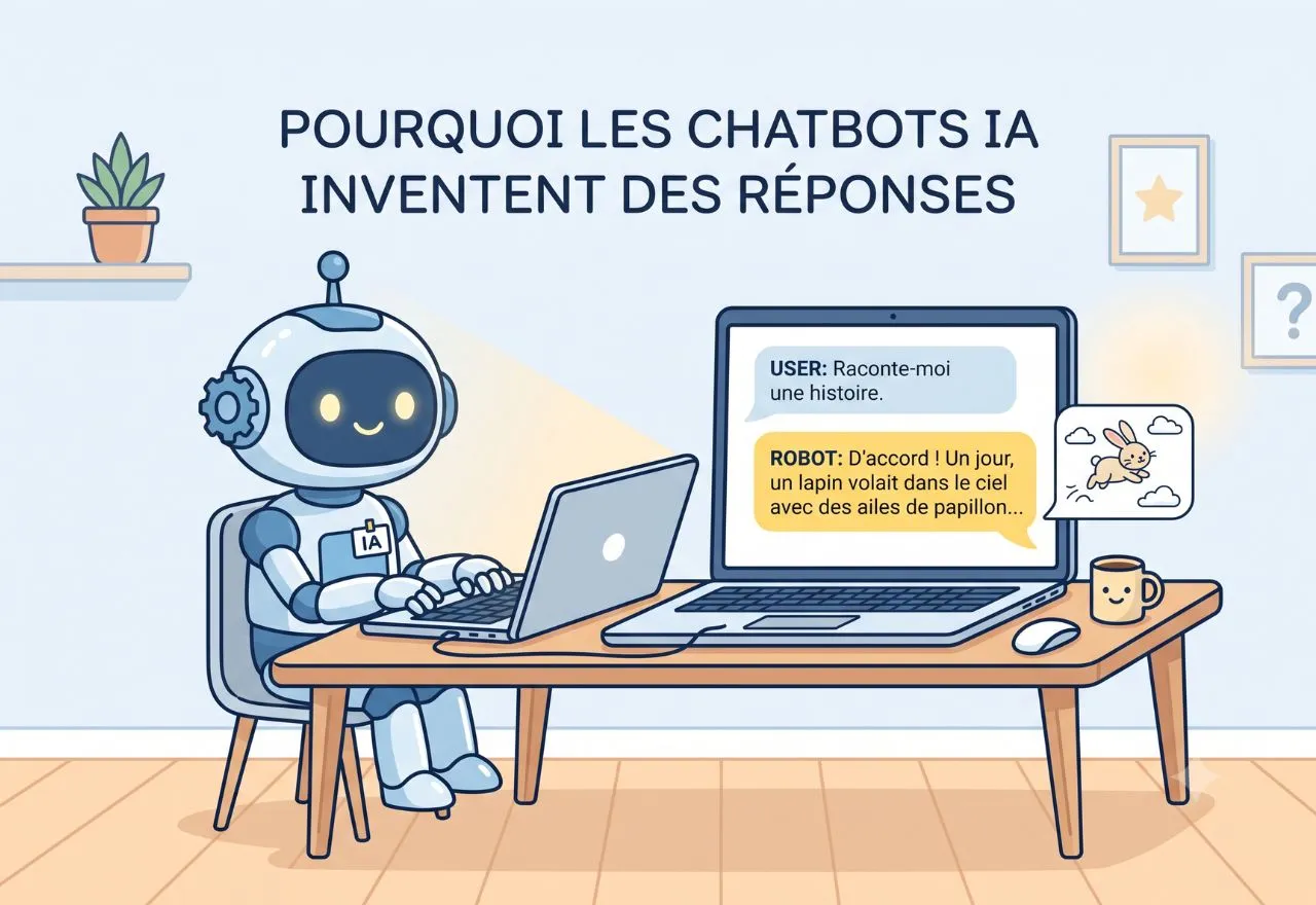 Image de couverture pour Pourquoi les chatbots IA inventent des réponses